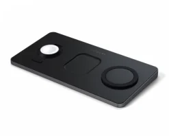 Satechi Phone Holders|Wireless Charging|Trio QI Wireless Charging Pad - Space Gray