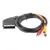 Lanberg Cables & Adapters|Scart to RCA x3 Cable (1.8 Meter)