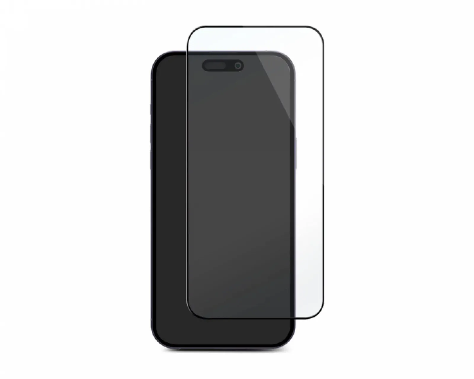 Deltaco Shell & Screen Protector|Screen Protector for iPhone 15 Plus - Privacy Filter