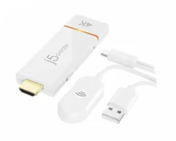 j5create Cables & Adapters|ScreenCast 4K Wireless Display Adapter