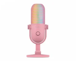 Razer Headsets & Audio|Seiren V3 Chroma Microphone - Quartz