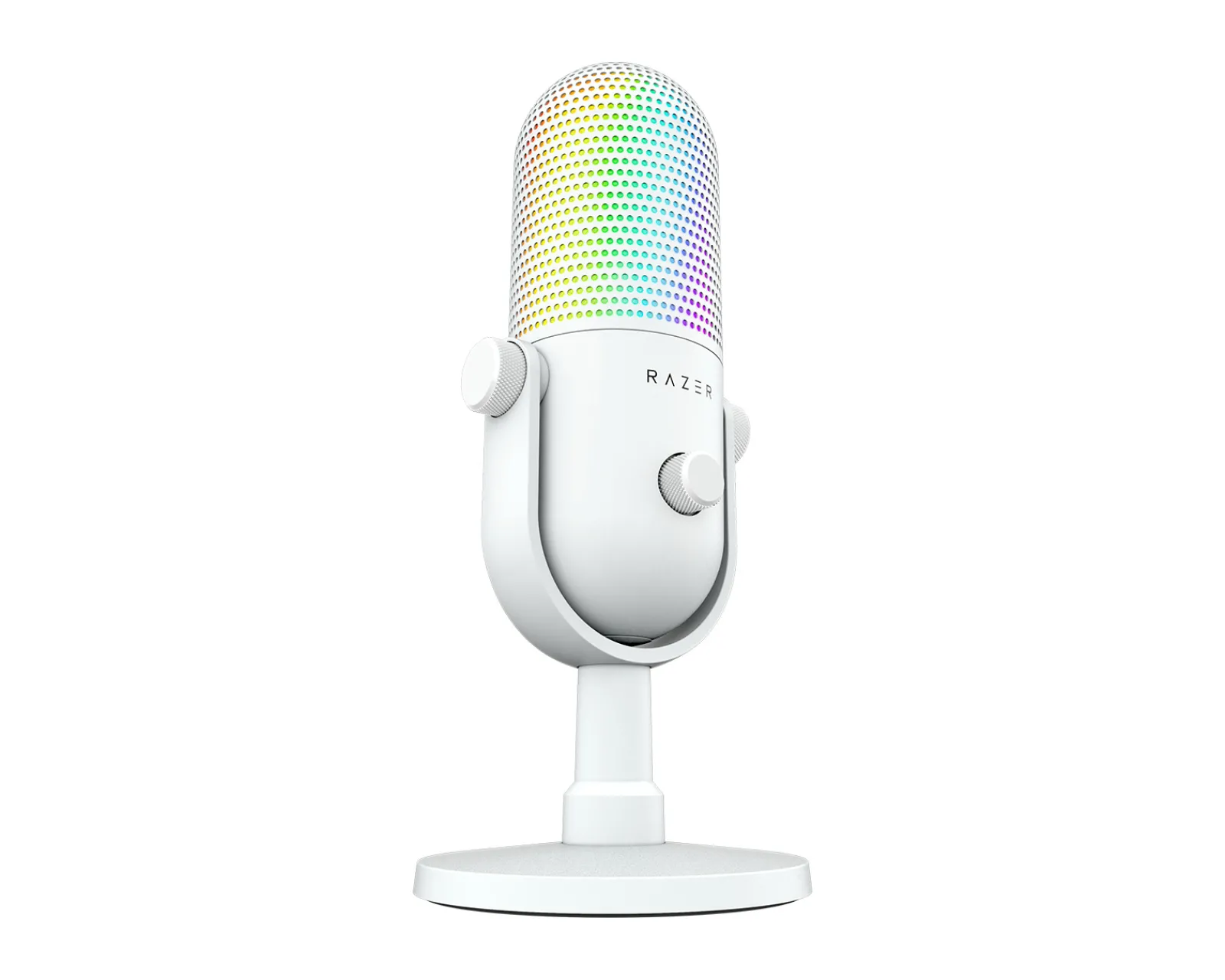 Razer Headsets & Audio|Seiren V3 Chroma Microphone - White