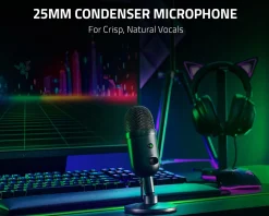 Razer Headsets & Audio|Seiren V2 X Microphone - Black