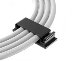 DESIRE2 Cables & Adapters|Self-adhesive Cable Holder - Black (40-pack)