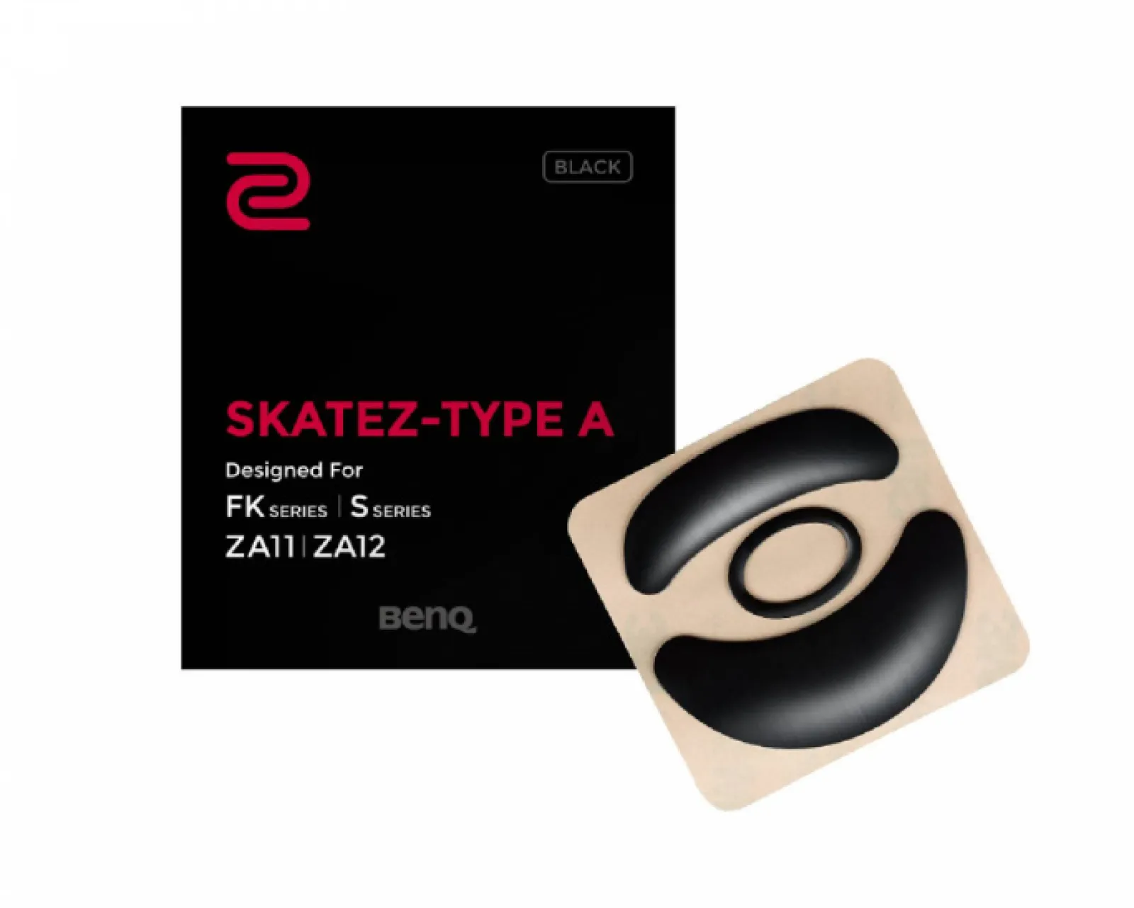 ZOWIE by BenQ Mice & Accessories|Skatez - Type A FK- & S-series, ZA11/ZA12 - Black