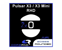Corepad Mice & Accessories|Skatez AIR for Pulsar X3 RHD