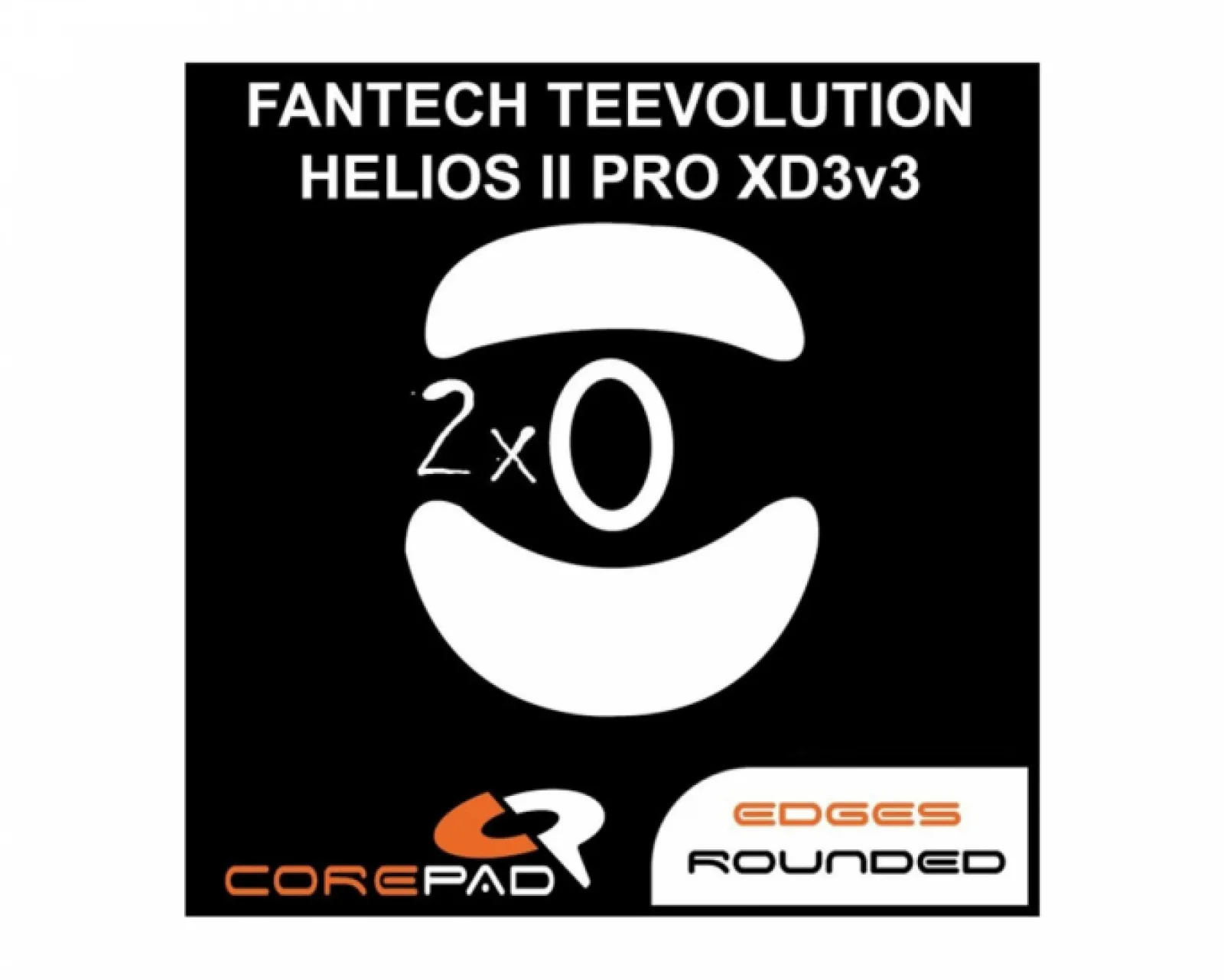 Corepad Mice & Accessories|Skatez PRO for Fantech TeeVolution HELIOS II PRO XD3V3 Wireless