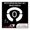 Corepad Mice & Accessories|Skatez PRO for Keychron M3 Mini/Mini 4K/Mini 4K Wireless Metal-Edition