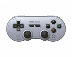 8Bitdo Controls For Mobile|Gamepad|SN30 Pro Bluetooth Gamepad Hall Effect Edition - Gray