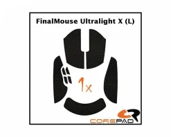 Corepad Mice & Accessories|Soft Grips for FinalMouse Ultralight X Large - Orange