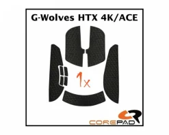 Corepad Mice & Accessories|Soft Grips for G-Wolves HTX 4K/ACE - White