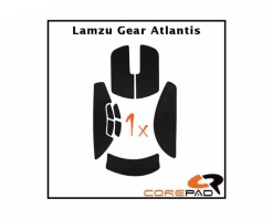 Corepad Mice & Accessories|Soft Grips for Lamzu Atlantis - Orange