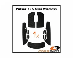 Corepad Mice & Accessories|Soft Grips for Pulsar X2A Mini Wireless - Black