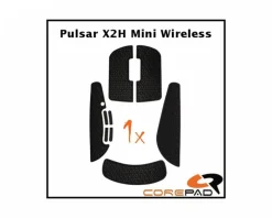 Corepad Mice & Accessories|Soft Grips for Pulsar X2H Mini Wireless - Black