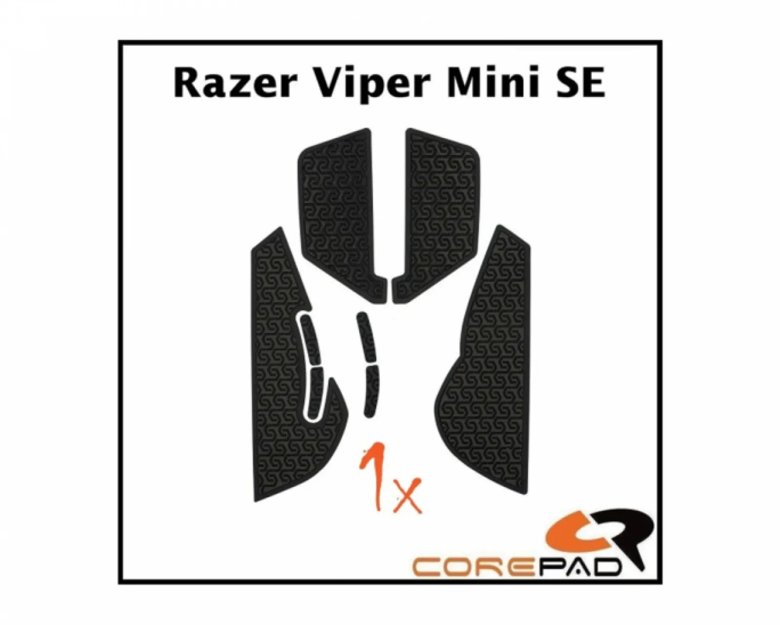Corepad Mice & Accessories|Soft Grips for Razer Viper Mini SE - Black