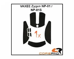 Corepad Mice & Accessories|Soft Grips for Vaxee NP-01/NP-01s - Black
