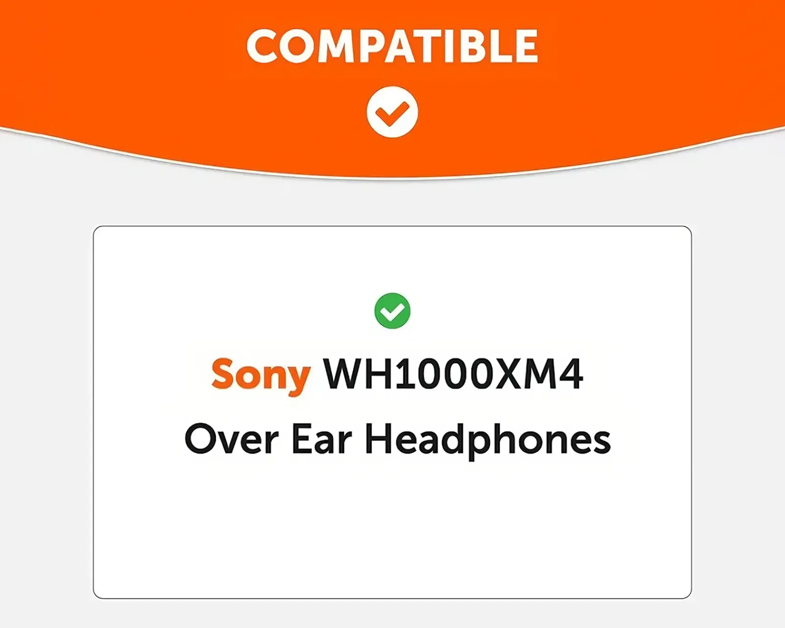 Wicked Cushions Headsets & Audio|Sony XM4 Ear Cushions - Geo Grey
