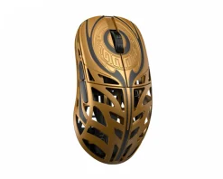 WLMouse Mice & Accessories|Strider Wireless Gaming Mouse - Gold [Omron Opticals]