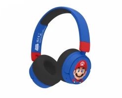 OTL Technologies Headsets & Audio|Super Mario Junior Bluetooth On-Ear Wireless Headphones - Blue