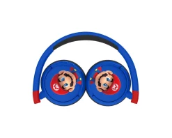 OTL Technologies Headsets & Audio|Super Mario Junior Bluetooth On-Ear Wireless Headphones - Blue