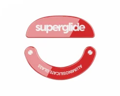 Superglide Mice & Accessories|Glass Skates Type-S for Pulsar X2 Series - Red