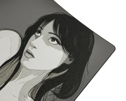 Midori Mousepad|The Girl - Premium Gaming Mousepad