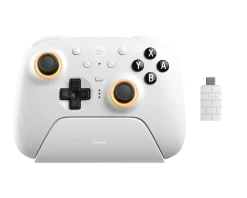 8Bitdo Gamepad|Ultimate 2 Bluetooth Controller TMR Sticks - White