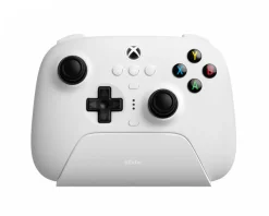 8Bitdo Controls For Mobile|Xbox|Ultimate 3-mode Controller Xbox Hall Effect Edition - White