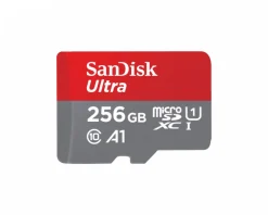 SanDisk Storage Devices|Ultra microSDXC 256GB Memory Card - UHS-I U1, Class 10, A1 120MB/s