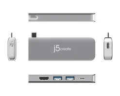 j5create Cables & Adapters|Storage Devices|ULTRADRIVE Kit - USB-C Multi-Display Modular Dock