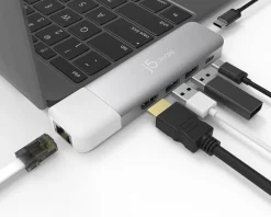j5create Cables & Adapters|Storage Devices|ULTRADRIVE Kit - USB-C Multi-Display Modular Dock