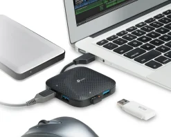 TP-Link Cables & Adapters|USB 3.0 Adapter 4-Ports - Black