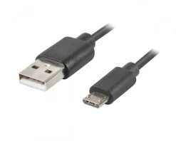 Lanberg Cables & Adapters For Mobile|Cables & Adapters|USB 2.0 Cable MICRO-B to USB 1.8m QC 3.0 Black