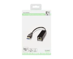 Deltaco Cables & Adapters|USB 3.0 Network Adapter