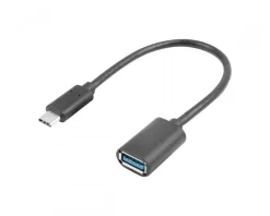 Lanberg Cables & Adapters|USB Type-A (F) to USB Type-C 3.1(M) 15cm Adapter