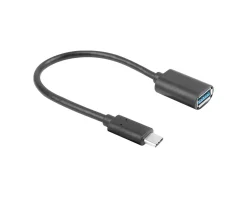 Lanberg Cables & Adapters|USB Type-A (F) to USB Type-C 3.1(M) 15cm Adapter