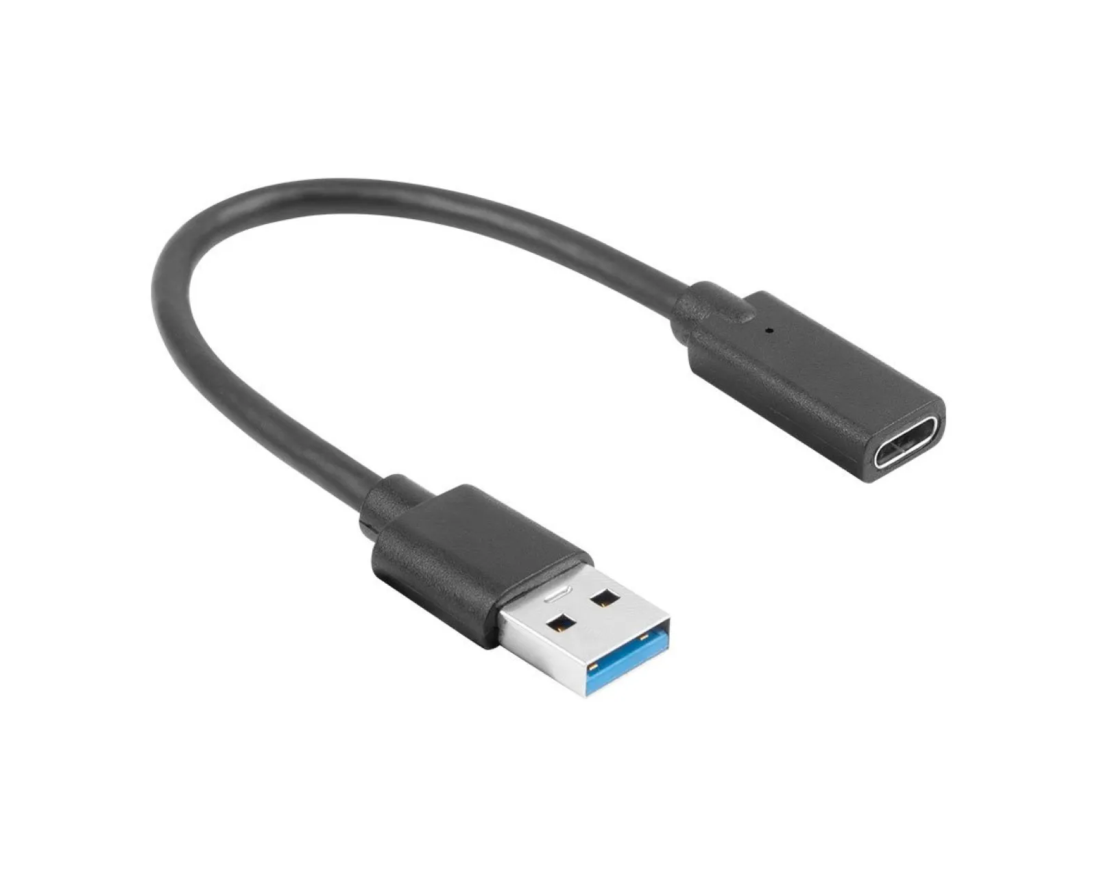 Lanberg Cables & Adapters|USB Type-C 3.1 (F) to USB Type-A (M) 15cm Adapter