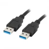 Lanberg Cables & Adapters|USB-A to USB-A 3.0 Cable (m/m) Black (0.5 Meter)