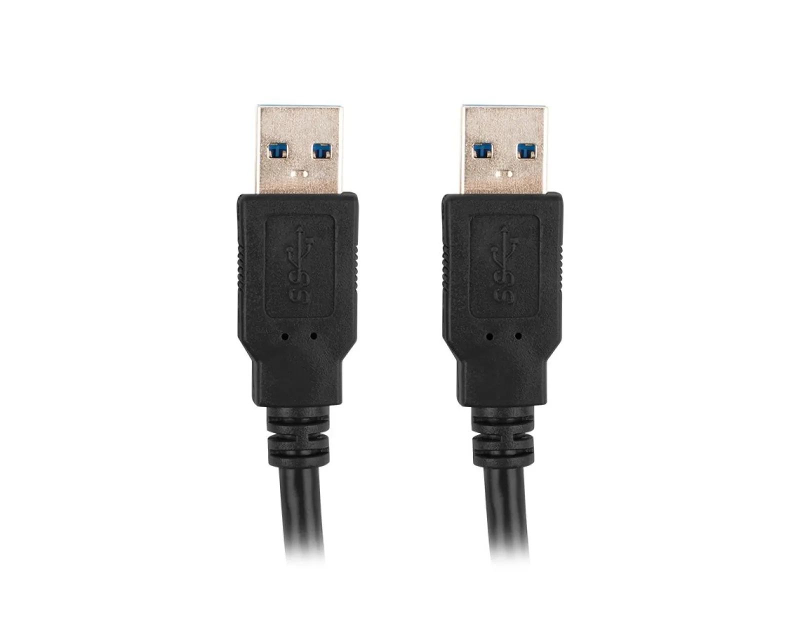 Lanberg Cables & Adapters|USB-A to USB-A 3.0 Cable (m/m) Black (0.5 Meter)