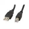Lanberg Cables & Adapters|USB-A to USB-B 2.0 Cable Black (1.8 Meter)