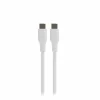 Deltaco Cables & Adapters For Mobile|Cables & Adapters|USB-C Charging Cable 60W Silicone - White - 1,5m