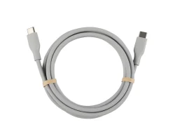 Deltaco Cables & Adapters For Mobile|Cables & Adapters|USB-C Charging Cable 60W Silicone - Gray - 1,5m