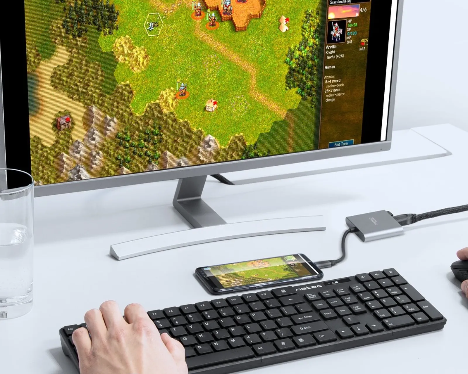 Natec Cables & Adapters|USB-C Multi Port USB-C PD/USB 3.0/HDMI 4K