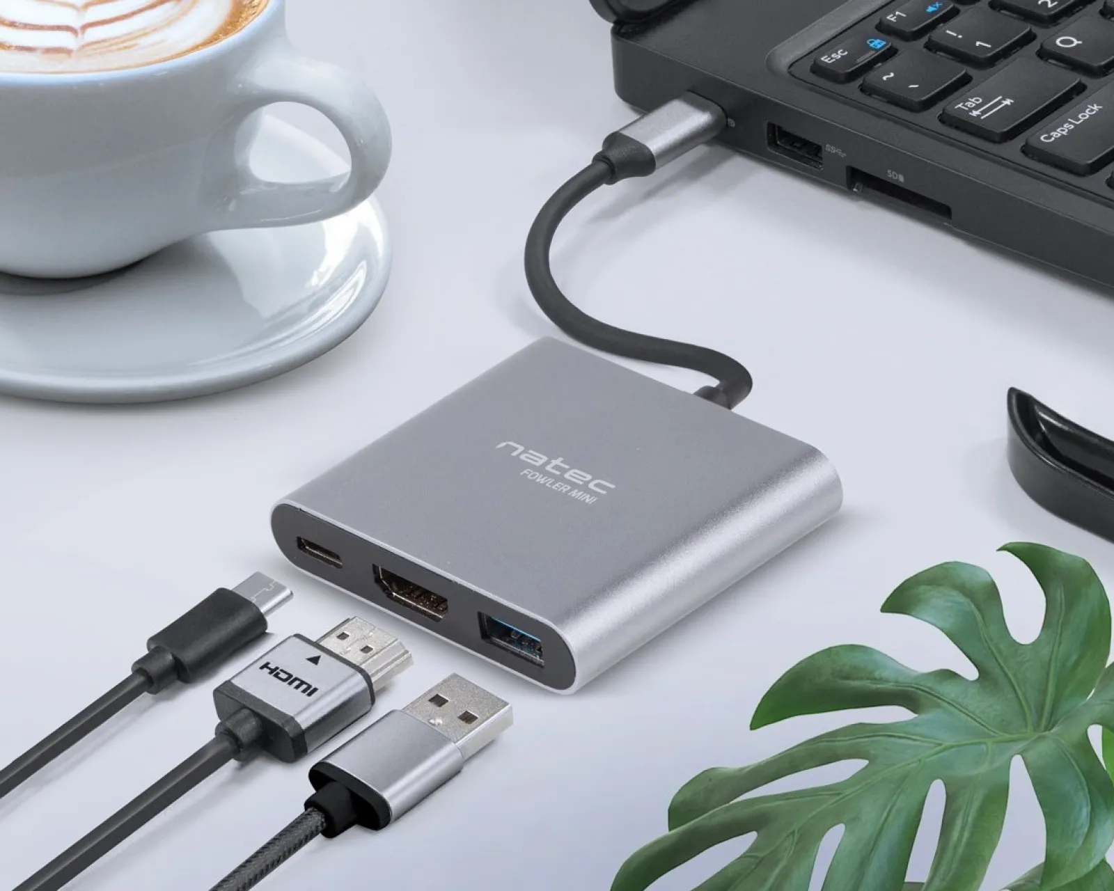Natec Cables & Adapters|USB-C Multi Port USB-C PD/USB 3.0/HDMI 4K