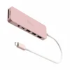j5create Cables & Adapters|USB-C Multi-Port Hub with 60W Power Delivery - Pink