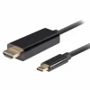 Lanberg Cables & Adapters|USB-C till HDMI Cable 4k 60Hz Black - 1m