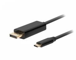 Lanberg Cables & Adapters|USB-C to DisplayPort Cable 4k 60Hz Black - 3m