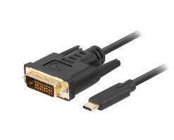 Lanberg Cables & Adapters|USB-C to DVI-D Cable Black - 1.8m