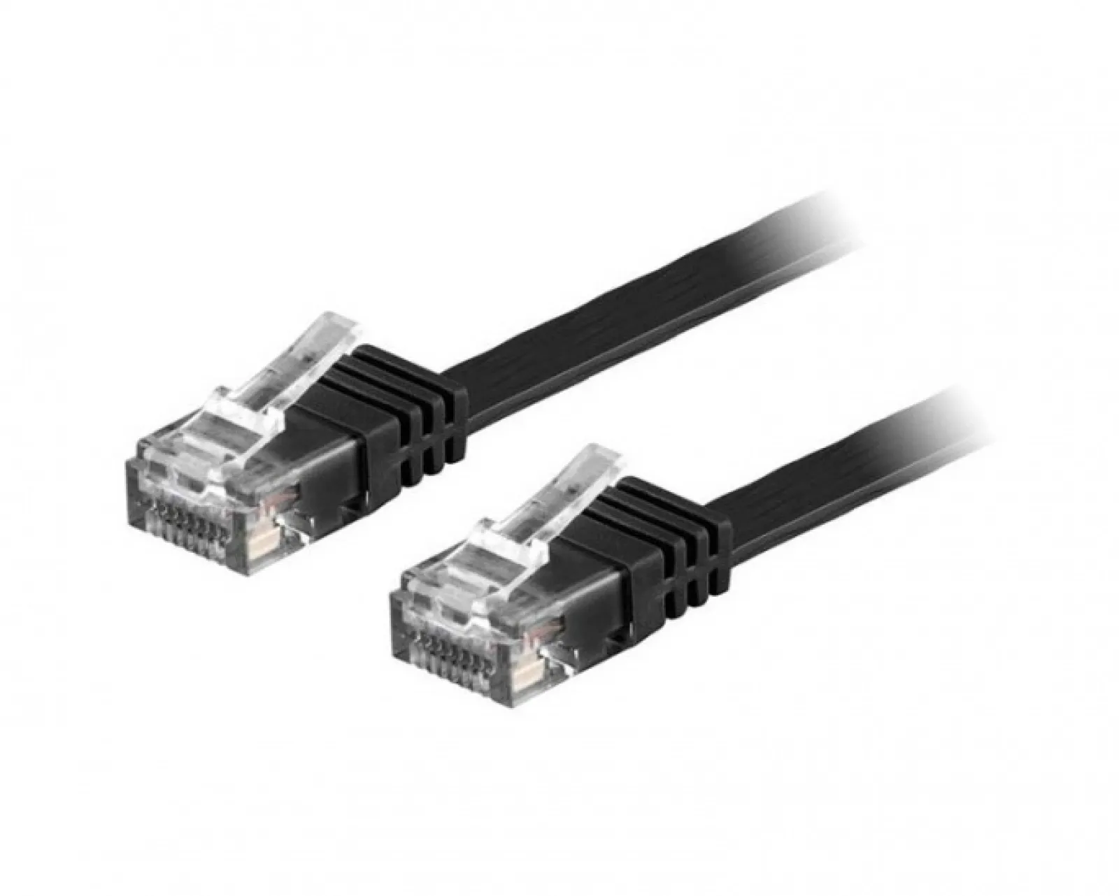Deltaco Cables & Adapters|UTP Network cable Cat6 20m Flat Black