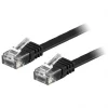 Deltaco Cables & Adapters|UTP Network cable Cat6 0.5m Flat Black